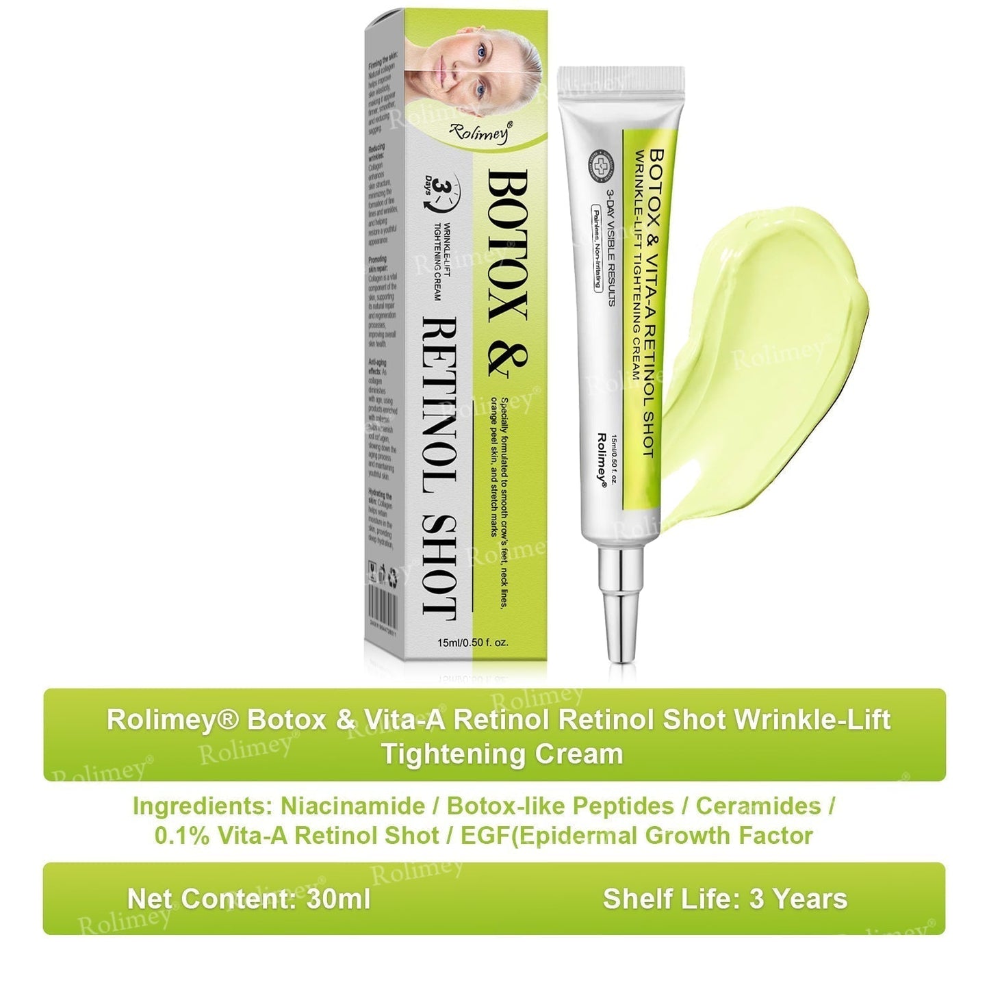 👨‍⚕️Made and shipped from Australia💫 Vita-A Retinol Shot Wrinkle-Lift Tightening cream - Last Day Promotion 70% OFF