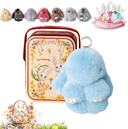 🏆Only $7.99Last Day Promotion! 🐰 Handmade Soft Bunny Charms