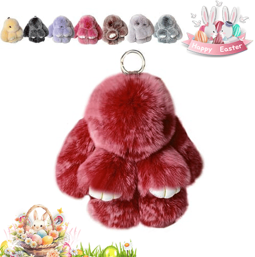 🏆Only $7.99Last Day Promotion! 🐰 Handmade Soft Bunny Charms