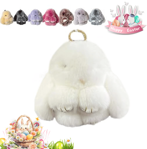 🏆Only $7.99Last Day Promotion! 🐰 Handmade Soft Bunny Charms