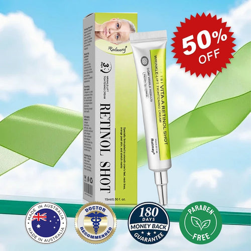 👨‍⚕️Made and shipped from Australia💫 Vita-A Retinol Shot Wrinkle-Lift Tightening cream - Last Day Promotion 70% OFF